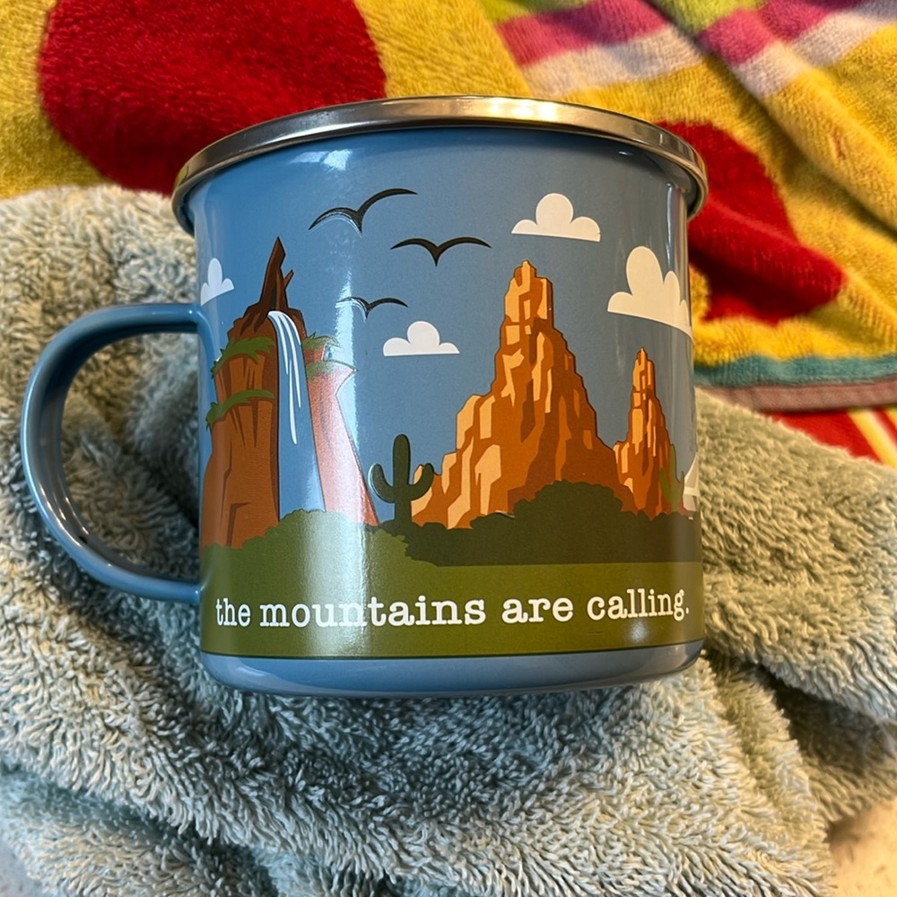 Disney Coffee Mug - The Mountains are Calling - Magic Kingdom